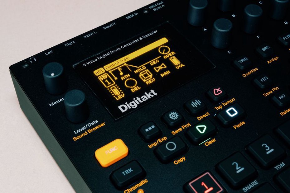 Zařízení pro digitální produkci hudby